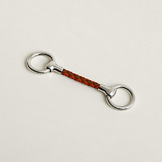 Mini Mors Tresse Cuir twilly ring | Hermès UAE